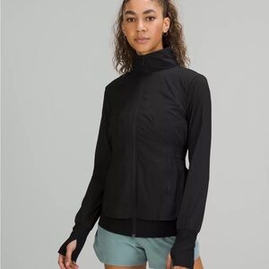 Lululemon Sights Seen Black Jacket Cinched Waist Size 2